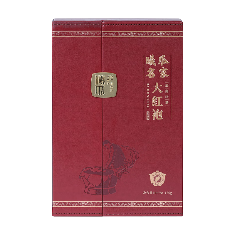 曦瓜 大红袍 特级正岩乌龙茶 120g 礼盒装