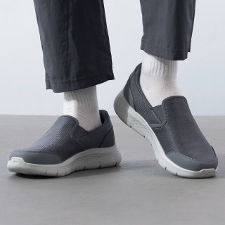 斯凯奇 休闲鞋男鞋GO WALK FLEX健步鞋一脚穿时尚运动鞋