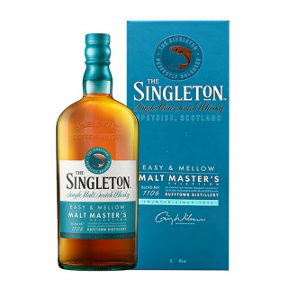 苏格登 Singleton）大师珍藏 苏格兰单一麦芽威士忌 洋酒1000ml