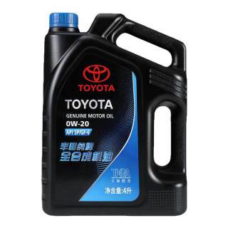 丰田 纯牌机油 0W-20 SP级 全合成机油 4L