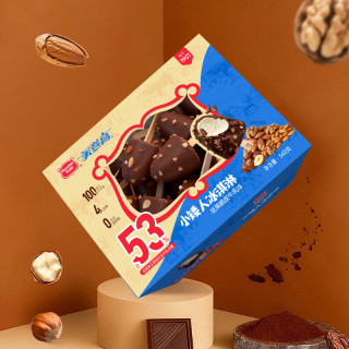 美登高 小矮人冰淇淋 坚果巧克力味脆皮牛乳雪糕 348g/盒