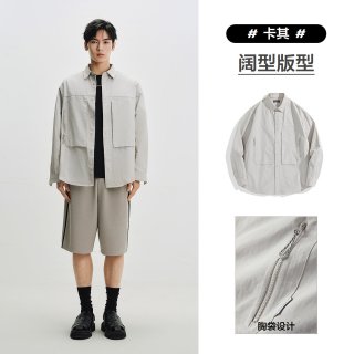 太平鸟 男士休闲衬衫 B2CHE2226