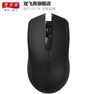 双飞燕X 双飞燕官方G3-760N无线办公游戏鼠标黑白蓝灰笔记本台式电脑节能