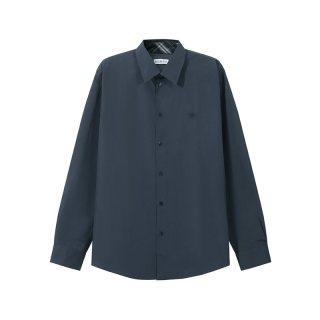 BURBERRY 男士棉质修身版休闲长袖衬衫 81051331