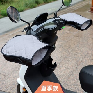 初慕源 cqbt002 电动摩托车防水手套 均码 灰色