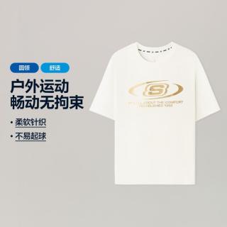 斯凯奇 男女同款运动T恤