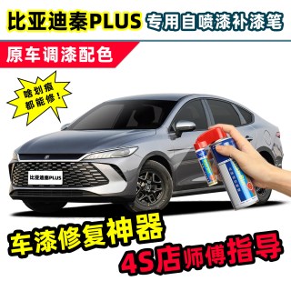 点缤 比亚迪秦Plus补漆喷漆套装 补漆笔 套装