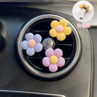 车主日记 车载香薰空调出风口品摆件创意个性车内汽车香水香氛可爱装饰用品