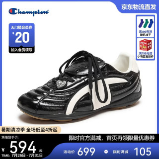 Champion 美国冠军跑鞋2026新款女男复古运动休闲鞋26FWR09 黑色 45