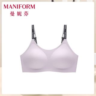 曼妮芬 无痕高弹 女士内衣 莫奈紫 M (160) 80-100斤