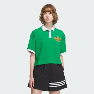 限尺码：adidas 三叶草 夏季女子网球风舒适透气运动休闲短袖POLO衫