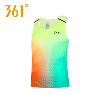 361° 361运动背心男春夏季跑步马拉松田径训练服速干上衣无袖冰丝t恤男