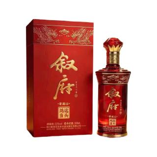 叙府 52度浓香型白酒 500ml*2瓶 礼盒装