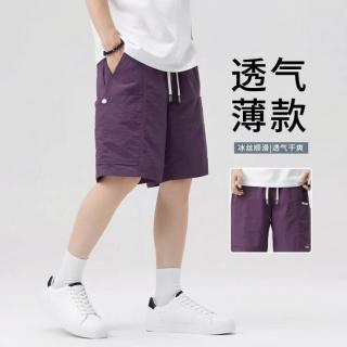 马克华菲 夏季美式抽绳工装短裤男青年潮流运动男士休闲裤