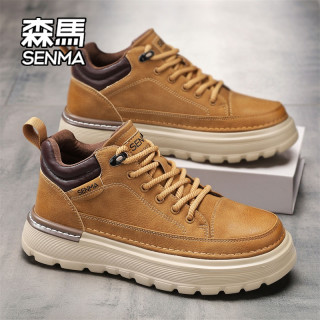 森马 SENMA/森马男鞋夏季2026新款休闲运动鞋户外防滑厚底徒步登山潮鞋