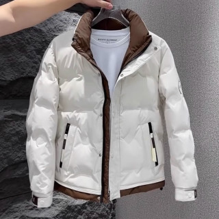 青年羽绒服立领男士冬季新款流加厚拼色保暖休闲短款外套男潮款国