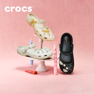 crocs 优雅芭蕾鞋洞洞鞋