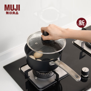 無印良品 MUJI MCG9CC4A 铝合金不粘单柄锅 18cm 2.0L