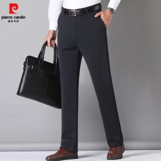 皮尔·卡丹 皮尔卡丹（pierre cardin）男士春夏季商务正装直筒宽松免烫抗皱西裤（多款可选）