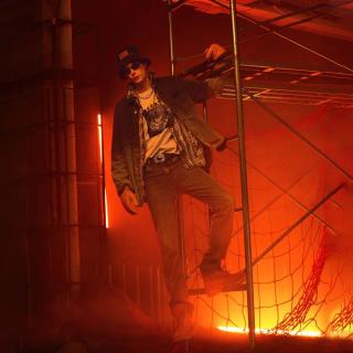 Levi's 男士渐变个性牛仔外套