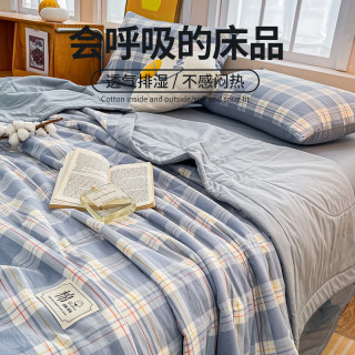 无印良品 五折活动已开启！A类纯棉夏凉被