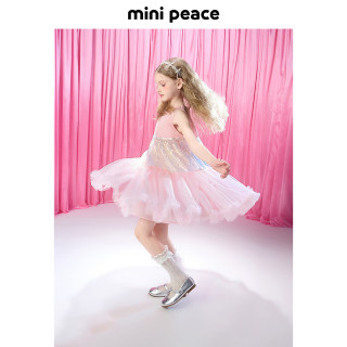 Mini Peace MINIPEACE太平鸟童装女童公主裙夏季新款儿童连衣裙
