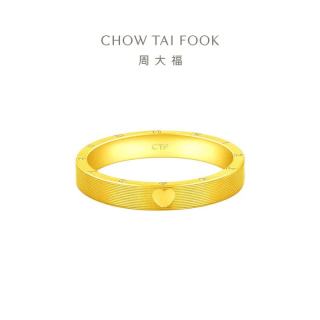 周大福 F222352 黄金戒指 约7.10g