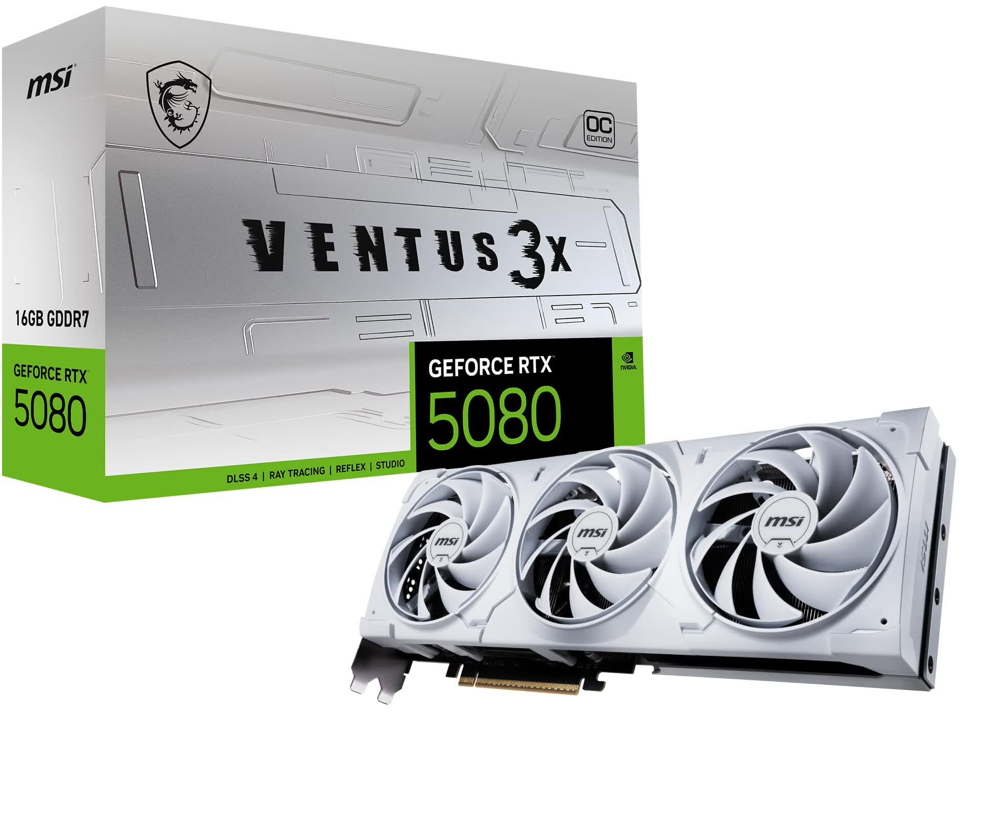 微星 RTX 5080 16GB 高性能显卡