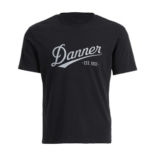 Danner 丹纳黑色T恤新款半袖简约透气户外短袖