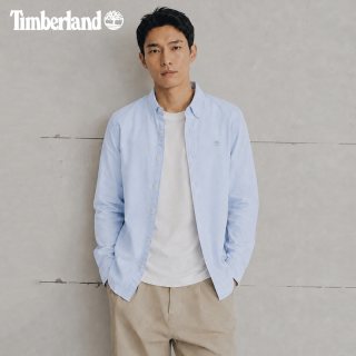 Timberland 男装长袖牛津衬衫|A2ARQ