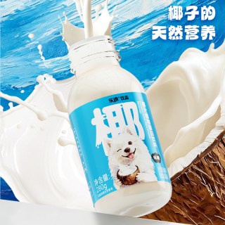乐源 椰汁植物蛋白饮料 280g*8瓶
