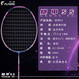 飞烨 进攻型羽毛球拍4U5U
