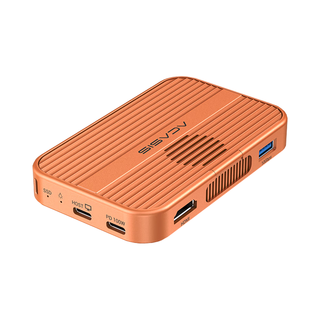 阿卡西斯 EC-1401 磁吸M.2 NVMe硬盘盒 橙色