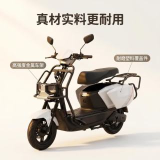 苍穹 新品苍穹pro高速外卖车电摩电动车前后双碟整车 黑色 60V20A石墨烯铅酸电池