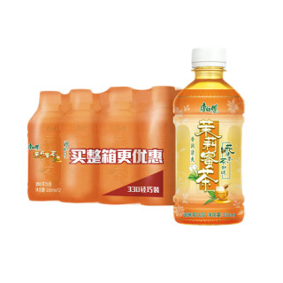 康师傅 茉莉蜜茶 茉莉花茶饮料 小瓶整箱装 330ml*12瓶 热门商品 茉莉蜜茶 330ml*12瓶