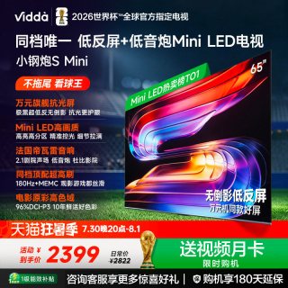 Vidda 小钢炮S Mini 海信电视65英寸 Mini LED电视机补贴