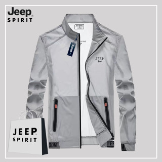 JEEP SPIRIT 吉普防晒衣男士防晒速干透气钓鱼防晒服款爆款2025新款轻薄钓鱼服