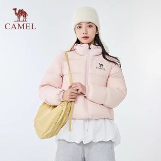 骆驼 黑钻pro拒水绒银离子升温 女士羽绒服
