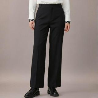 ZARA 男女同款时尚潮流纯色简约日常通勤百搭休闲宽松阔腿裤