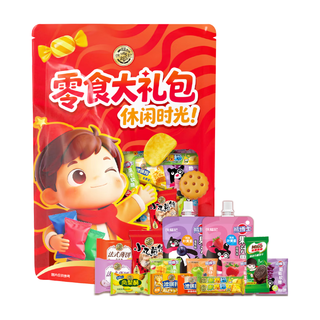 徐福记 休闲零食大礼包 超3斤装 蛋糕糕点饼干