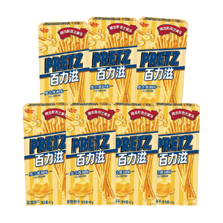格力高 百力滋 复古黄油味 41g*7盒 饼干