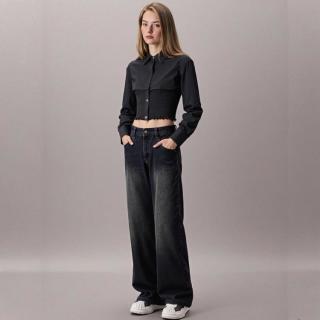 alexanderwang 女式简约气质褶皱吊带衬衫
