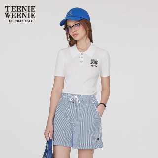 TEENIE WEENIE 小熊针织 POLO领短袖