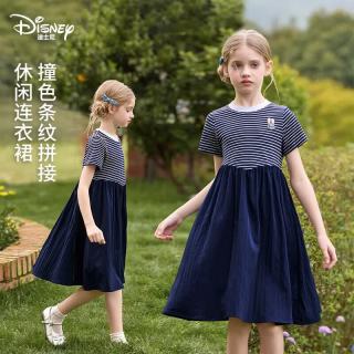 迪士尼 女童连衣裙 藏青色 110cm