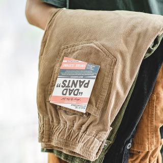 百亿补贴：马登 工装 美式复古高级垂坠感灯芯绒长裤