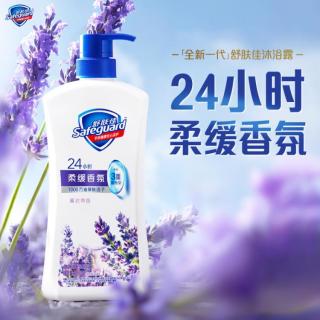 舒肤佳 健康净护沐浴露保湿滋润持久留香男女纯白柠檬家庭装大容量1kg