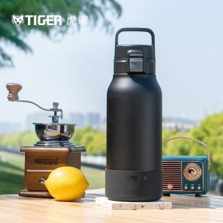 TIGER 虎牌 不锈钢真空保温保冷杯大容量户外运动水杯 MTA-B100 1000ml 曜石黑
