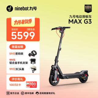 九号 MAX G3 电动滑板车 10211588610194