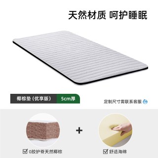 雅兰 儿童陪伴床垫 600mm*1900mm 优享版椰棕垫
