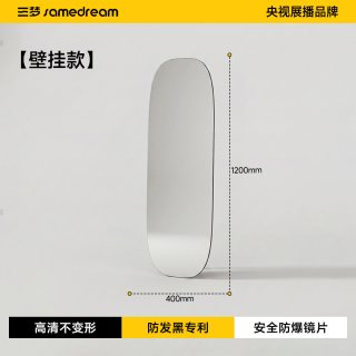 SAMEDREAM BGSJY-001 异形穿衣镜 40*120cm 升级加厚款 壁挂